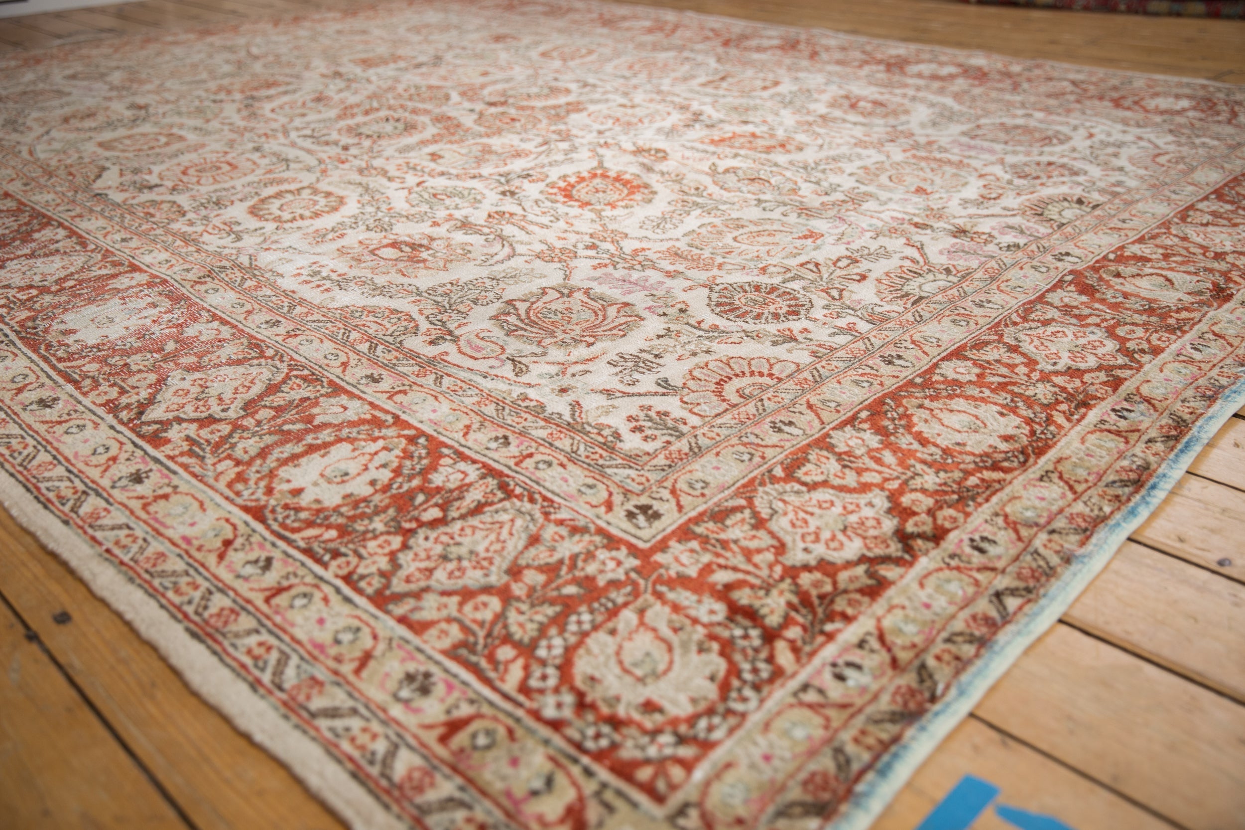 Vintage Persian Meshed Area Rug — 1940s | 8' × 10'11"