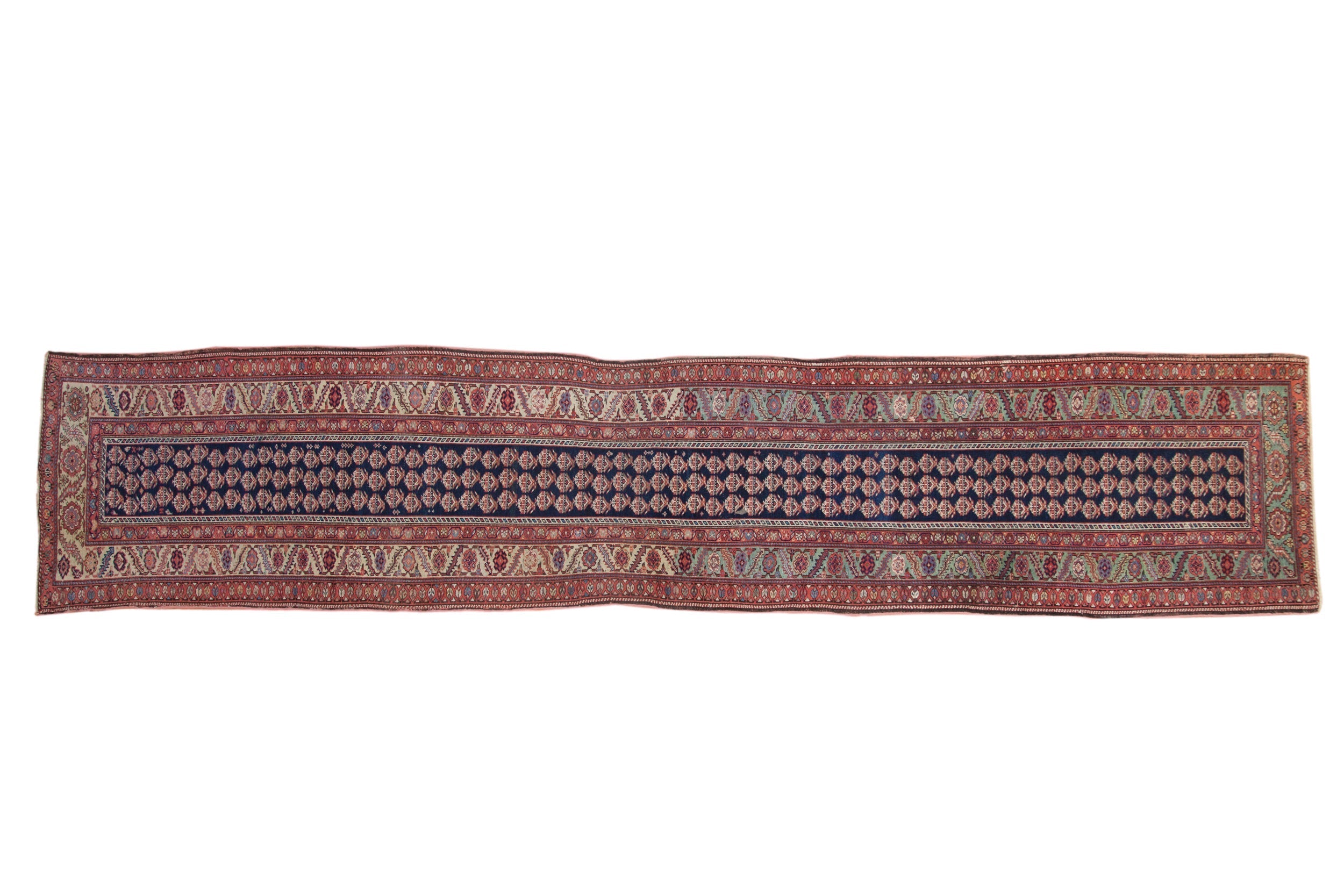 Antique Persian Malayer Rug Runner — 1895–1910 | 3'1" × 14'10"