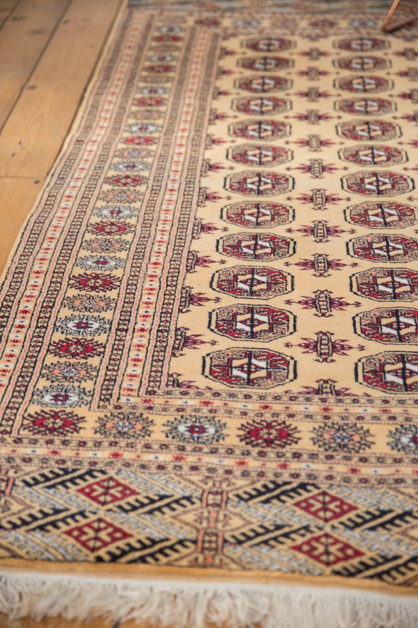 Vintage Pakistani Bokhara Design Area Rug — 1980s | 4'2" × 6'7"